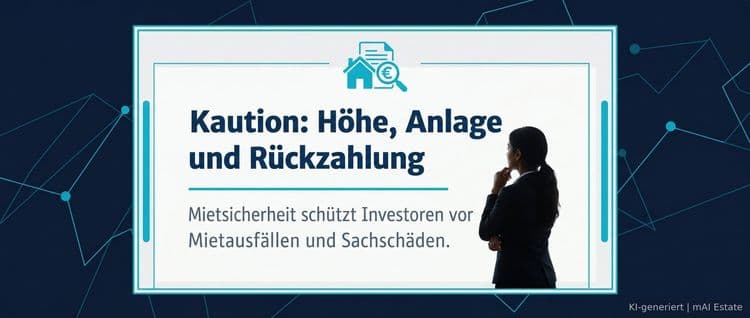 Kaution: Höhe, Anlage und Rückzahlung – Immobilienmarkt Deutschland | KI-generiert mAI Estate