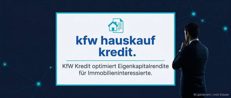 kfw hauskauf kredit – Immobilienmarkt Deutschland | KI-generiert mAI Estate