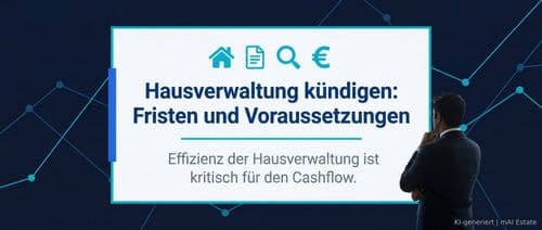 Hausverwaltung kündigen: Fristen und Voraussetzungen – Immobilienmarkt Deutschland | KI-generiert mAI Estate