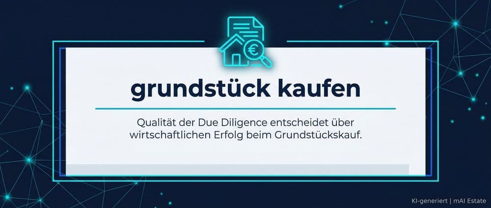 grundstück kaufen – Immobilienmarkt Deutschland | KI-generiert mAI Estate