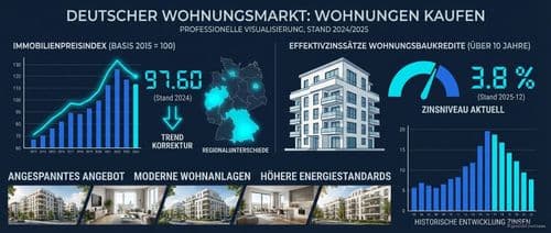 wohnungen kaufen – Immobilienmarkt Deutschland | KI-generiert mAI Estate
